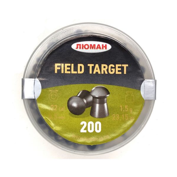 Пули Люман Field Target 5,5 мм, 1,5 грамм, 200 штук