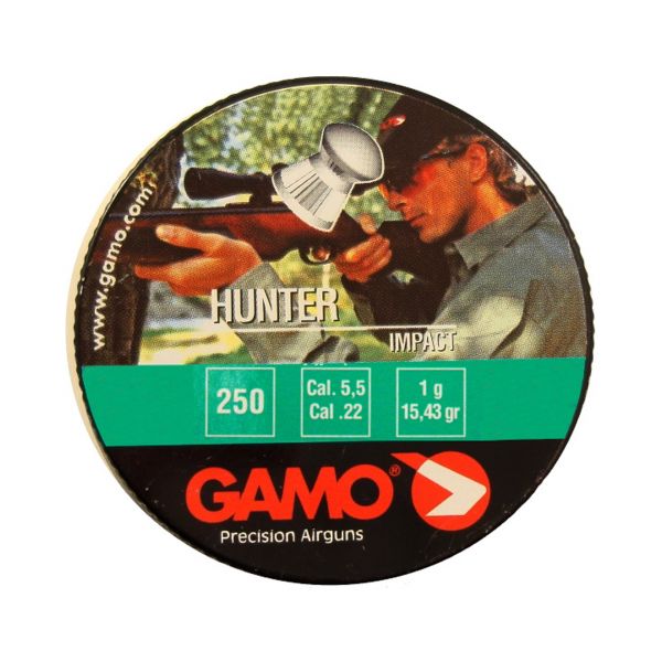 Пули Gamo Hunter 5,5 мм, 1 грамм, 250 штук