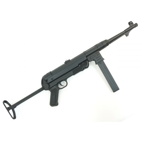 Страйкбольный пистолет-пулемет AGM MP-40 Black (MP007B)